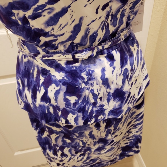 NWT London Times Purple and White Sz 6 - Picture 5 of 8